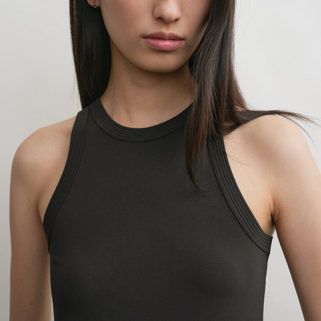 TOTEME - Fluid jersey tank pepper