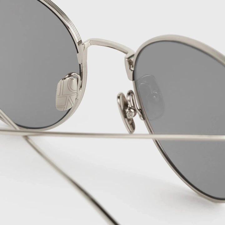 TOTEME - The Rounds sunglasses silver