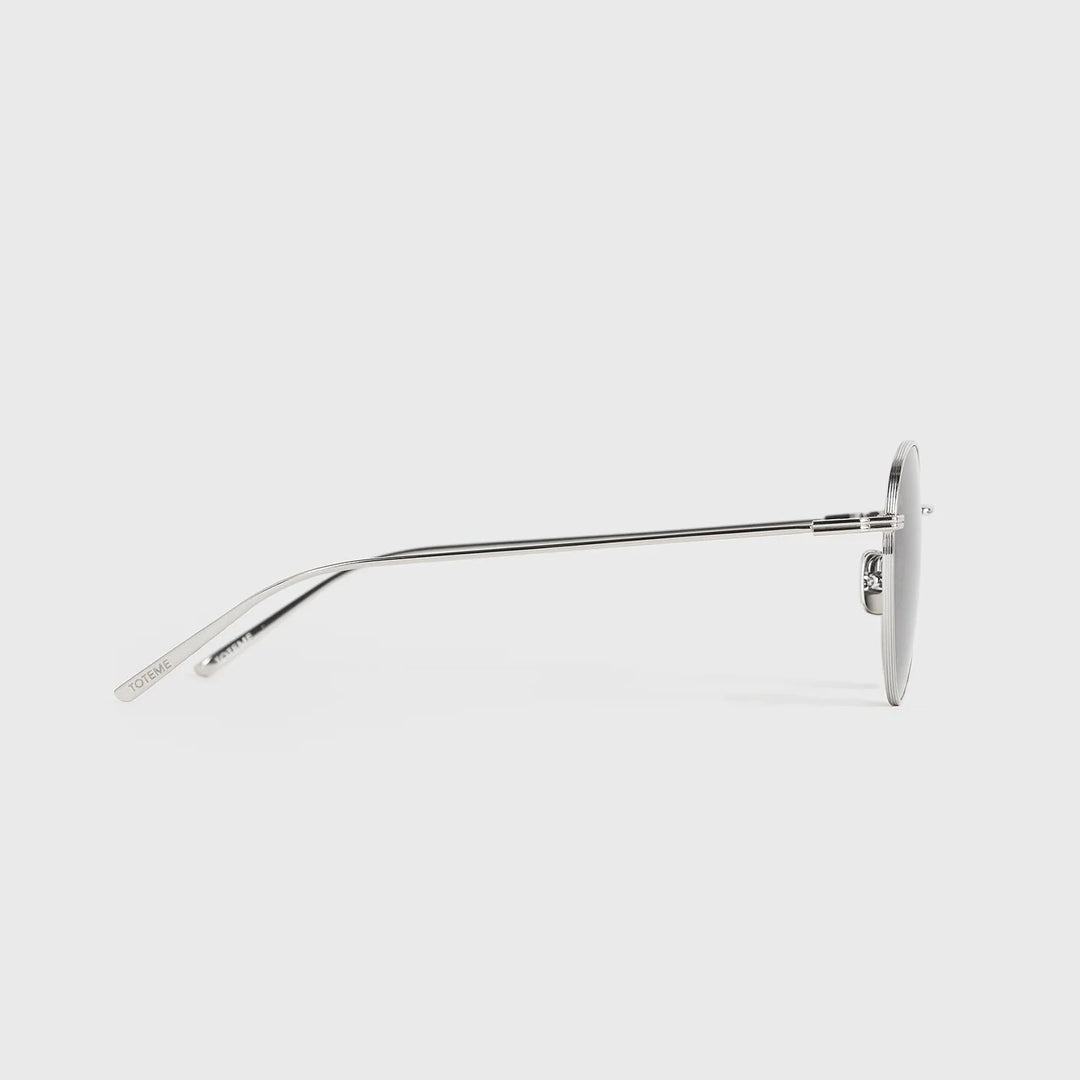 TOTEME - The Rounds sunglasses silver