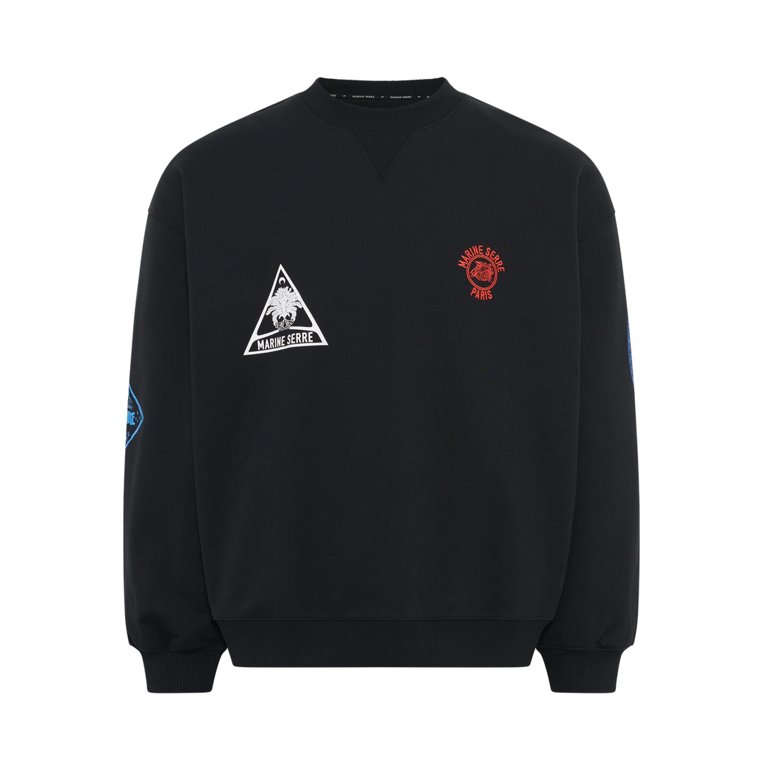 Marine Serre - Souvenir Fleece Oversized Sweatshirt