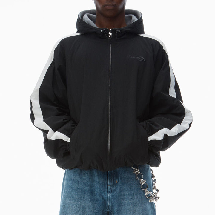 Alexander Wang - リバーシブル ラグランフーディー