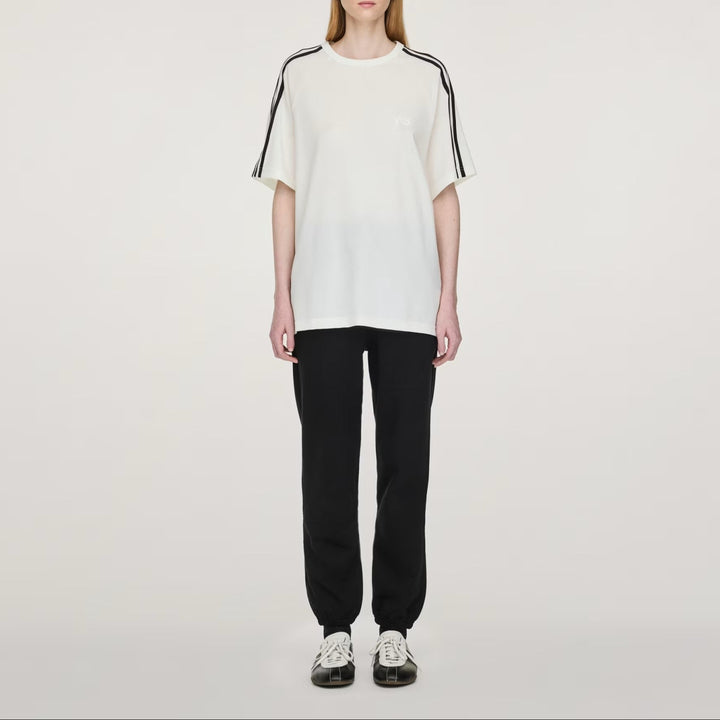 Y3 Yohji Yamamoto - Y-3 SHORT SLEEVE TEE 3-STRIPES