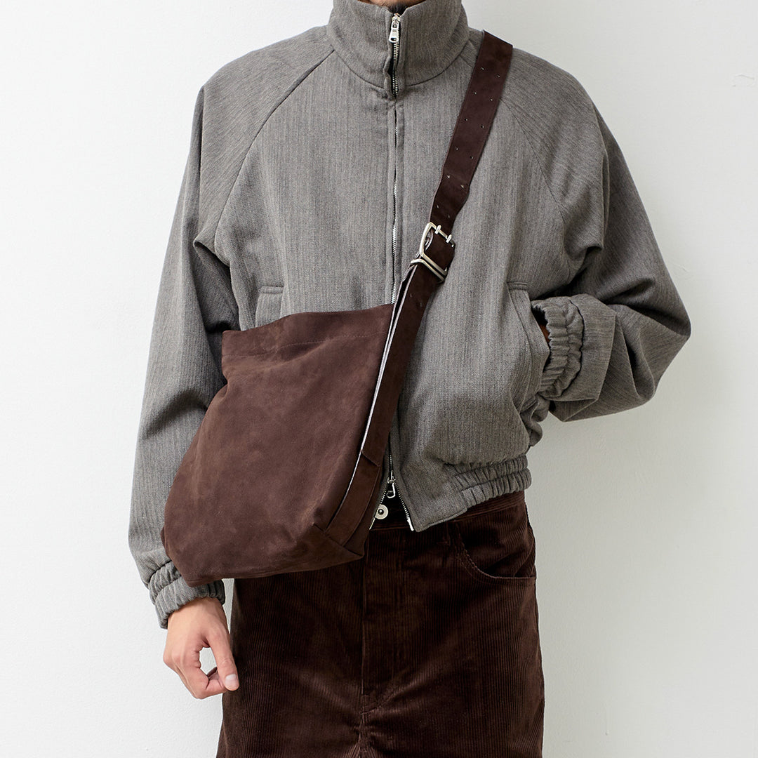 VUJADE - THEO SUEDE LEATHER AFFIX BAG
