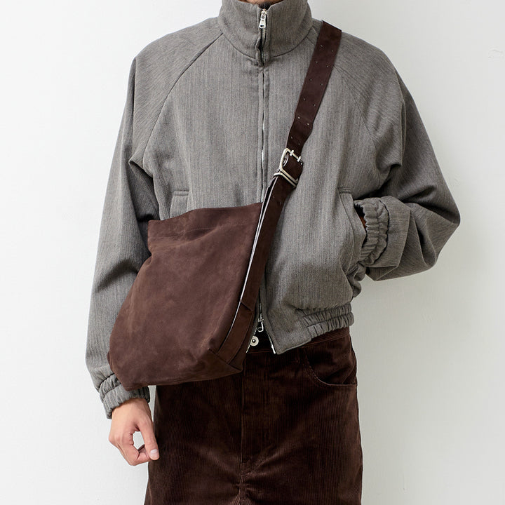 VUJADE - THEO SUEDE LEATHER AFFIX BAG