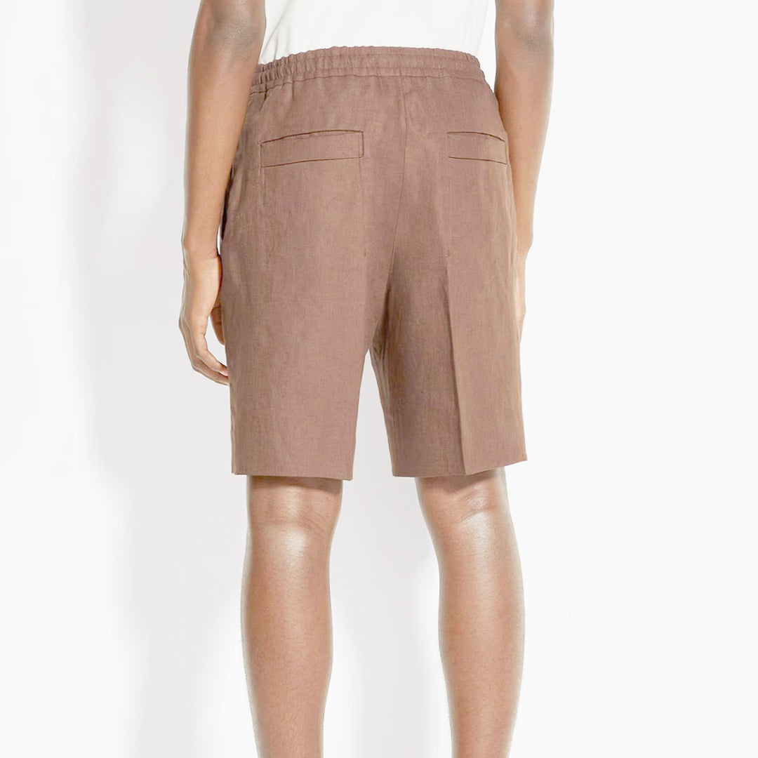 ZEGNA - OASI LINO SHORT PANTS