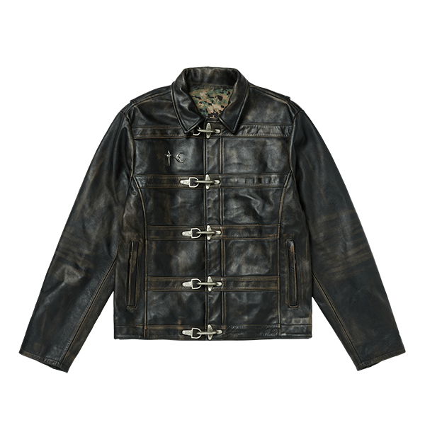THUG CLUB - Bio Soldier Leather Jacket