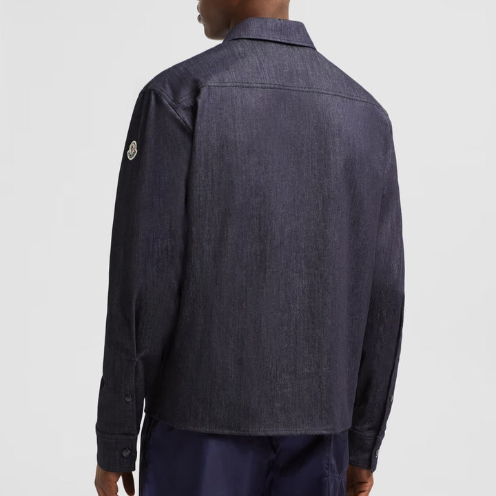 Moncler - デニムジップアップシャツ