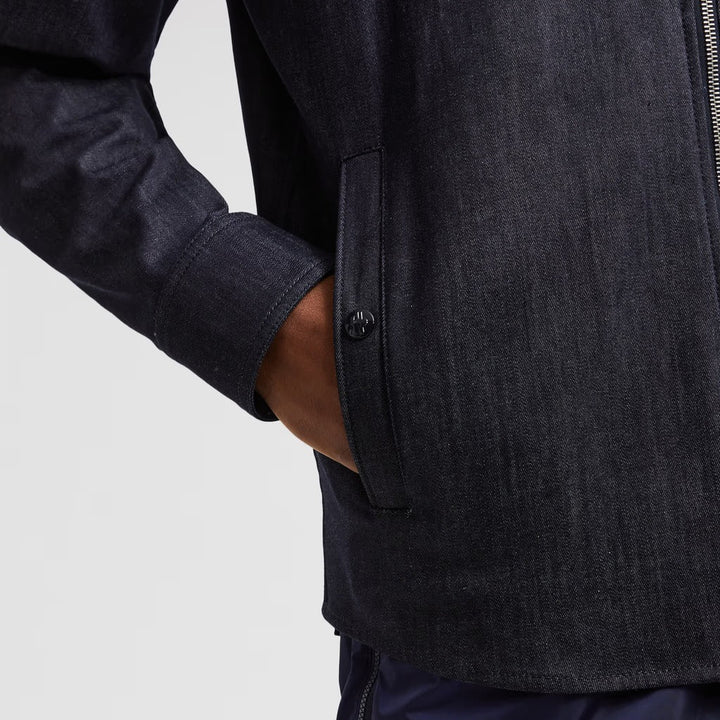 Moncler - デニムジップアップシャツ