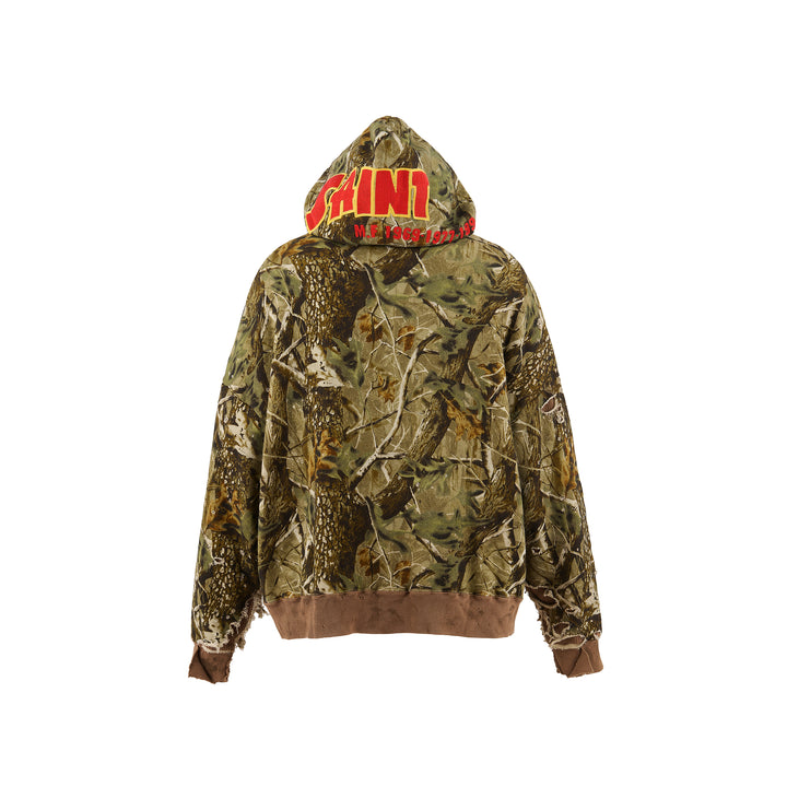 BAPE_ZIP HOODIE/SAHARK