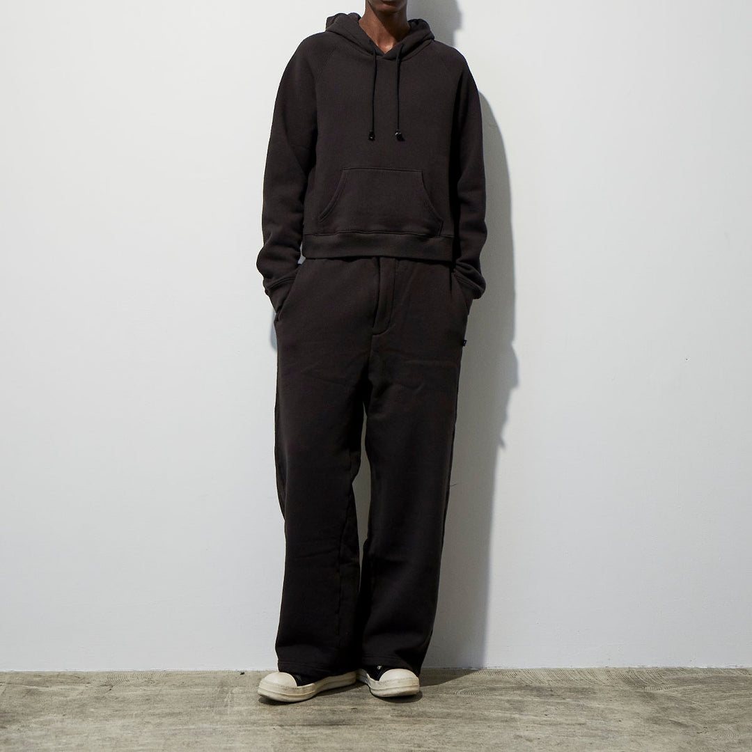 VUJADE - 【WHY限定】Raz Cropped Hoodie in Cotton/Yak
