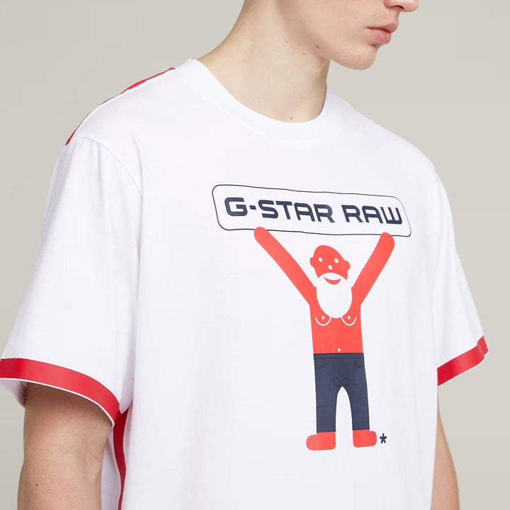 Walter Van Beirendonck - Oversized Boxy Tee Text - G-STAR x Walter Van Beirendonck