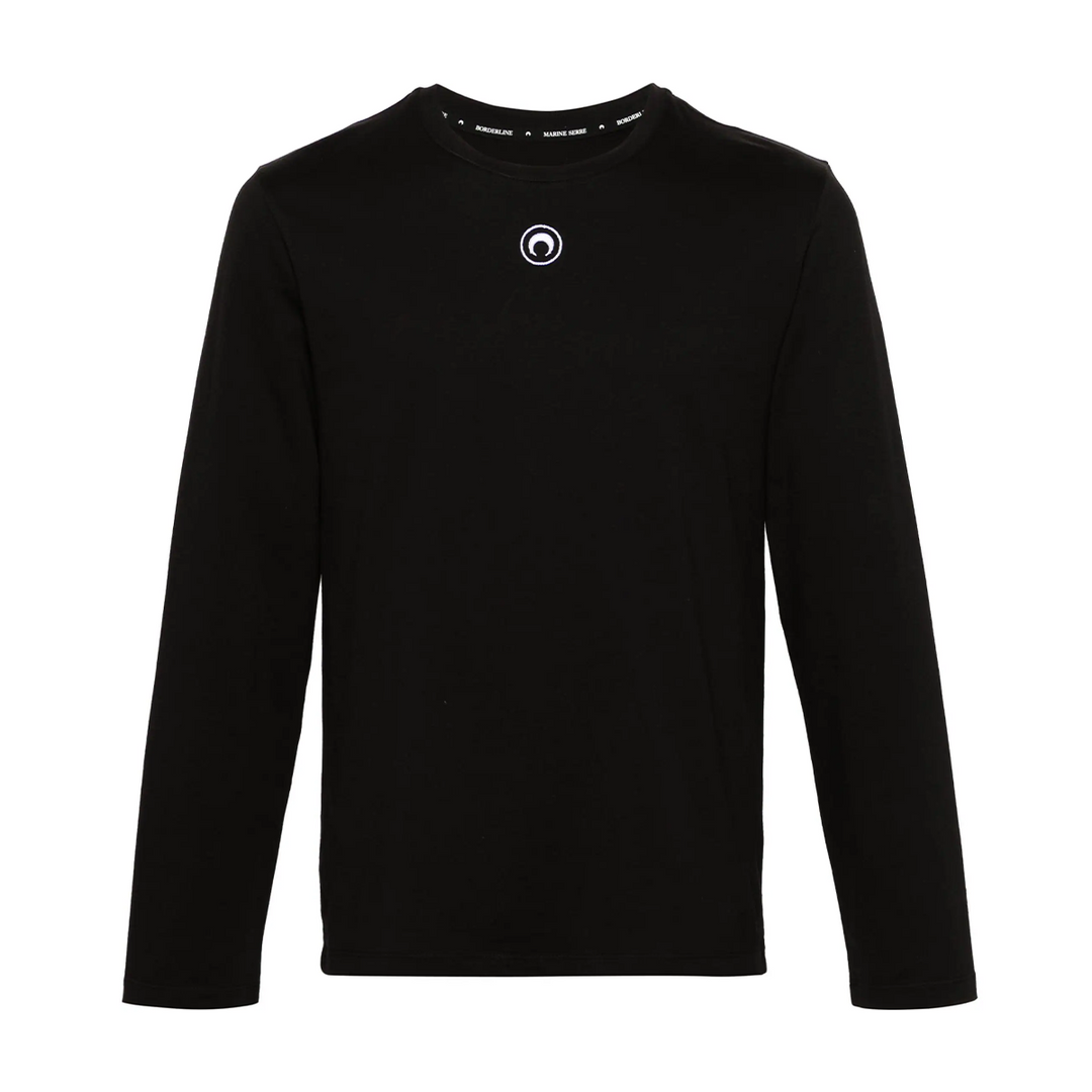 Marine Serre - MOON LOGO JERSEY LONG SLEEVES T-SHIRT