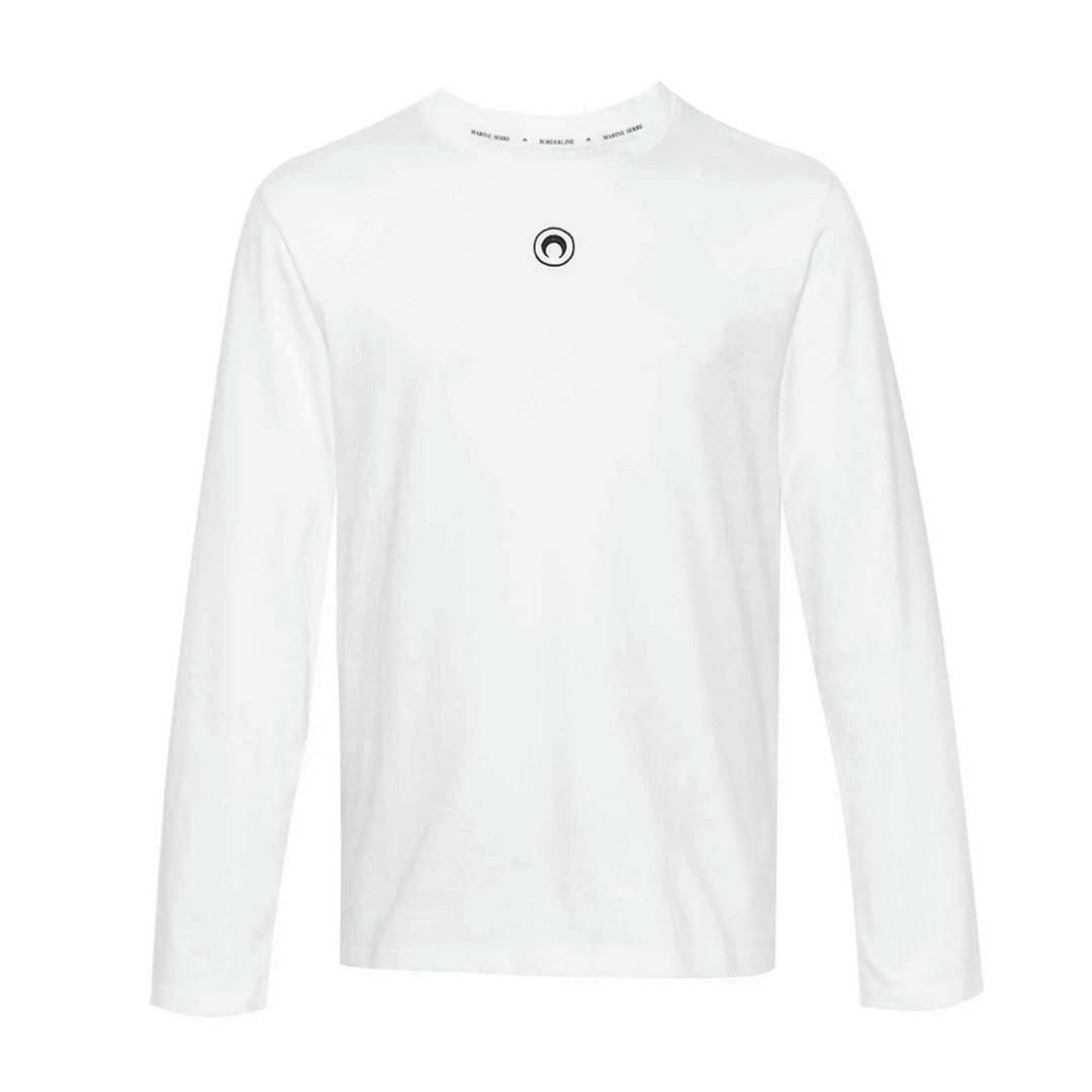 Marine Serre - MOON LOGO JERSEY LONG SLEEVES T-SHIRT