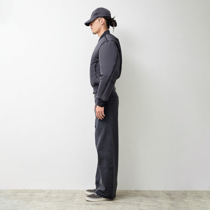 VUJADE - MAX SATIN PILLOW BOMBER JACKET