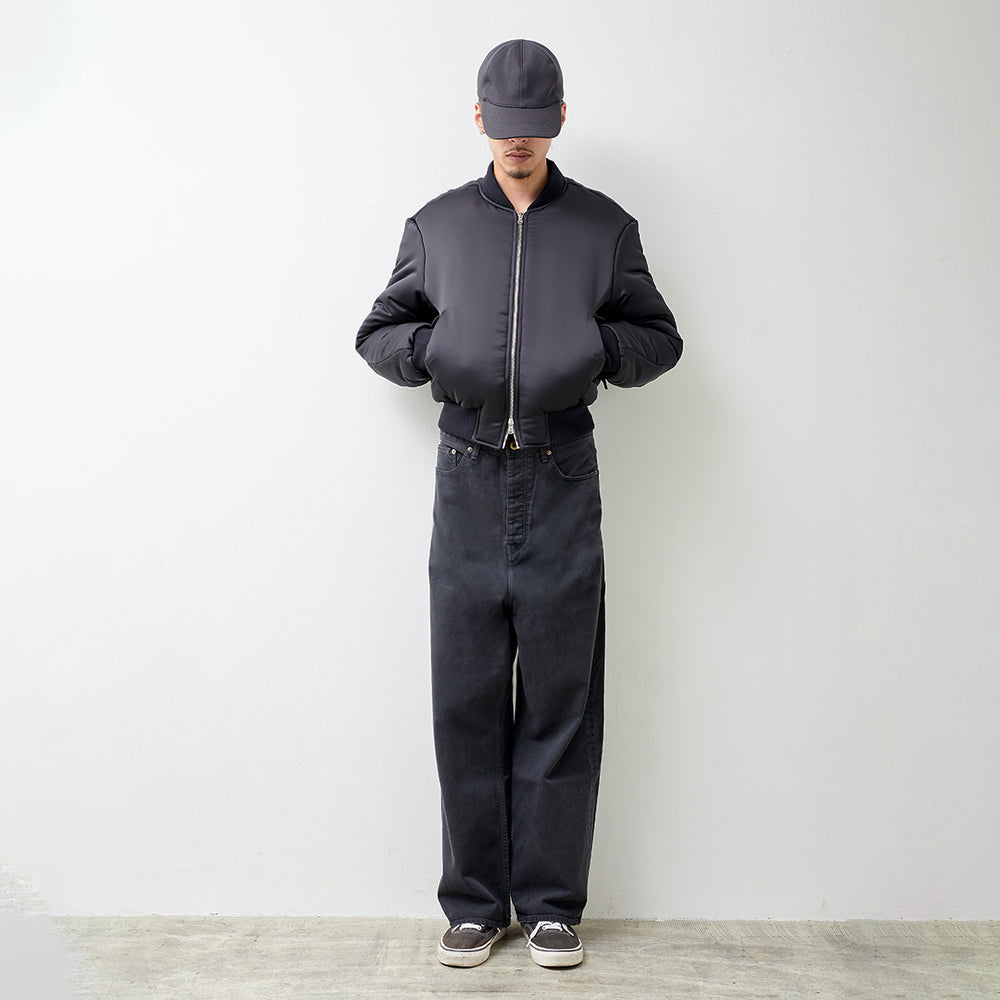 VUJADE - MAX SATIN PILLOW BOMBER JACKET