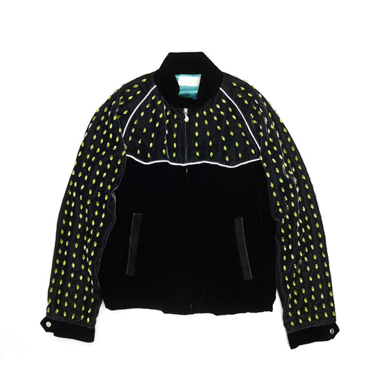 THE WORLD IS YOURS - Velvet Bijou Drizzler Jacket