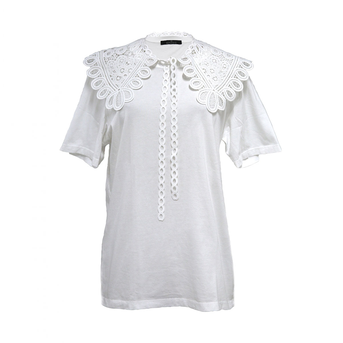 T-SHIRT WITH LACE | Why are you here?