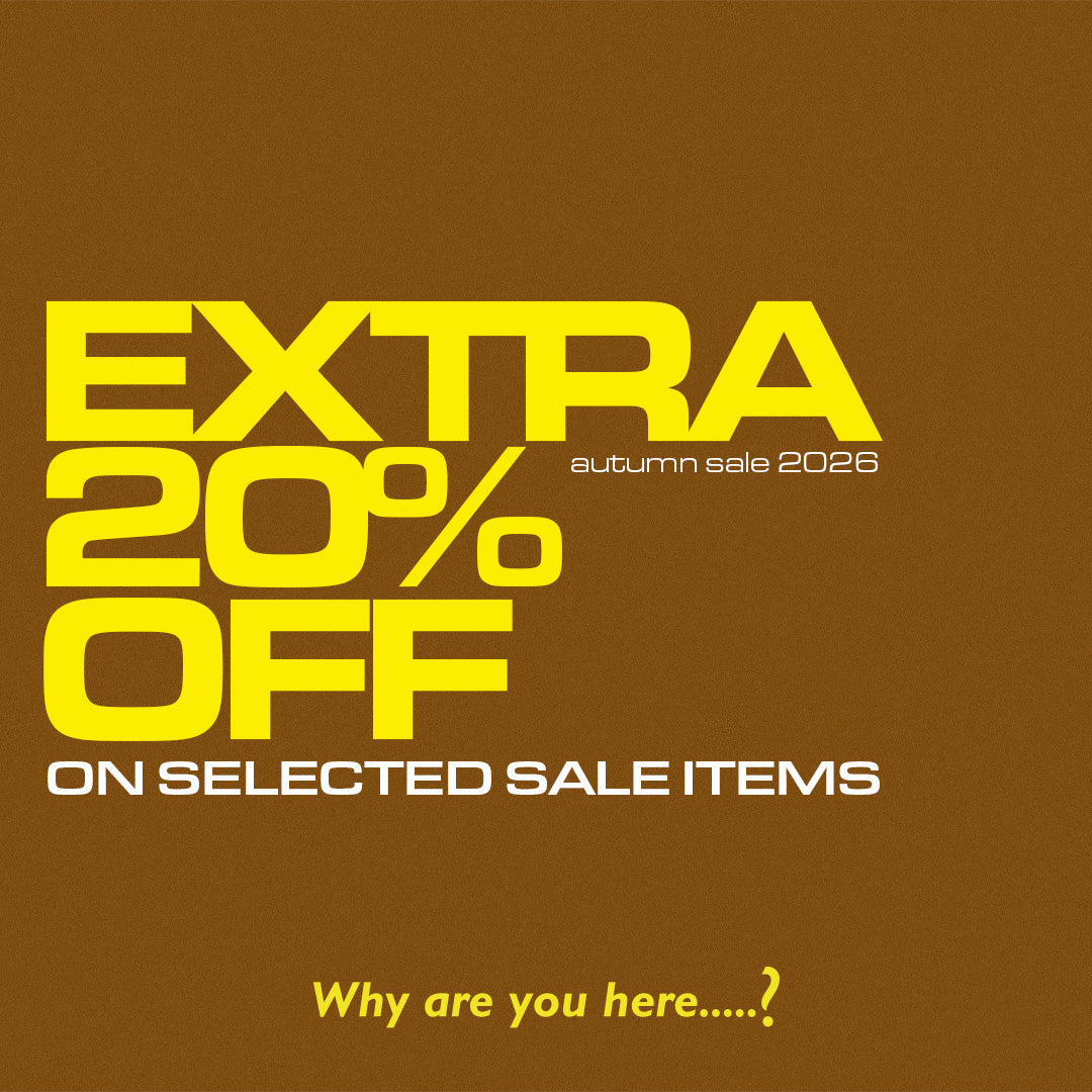 AUTUMN SALE - EXTRA 20% OFF