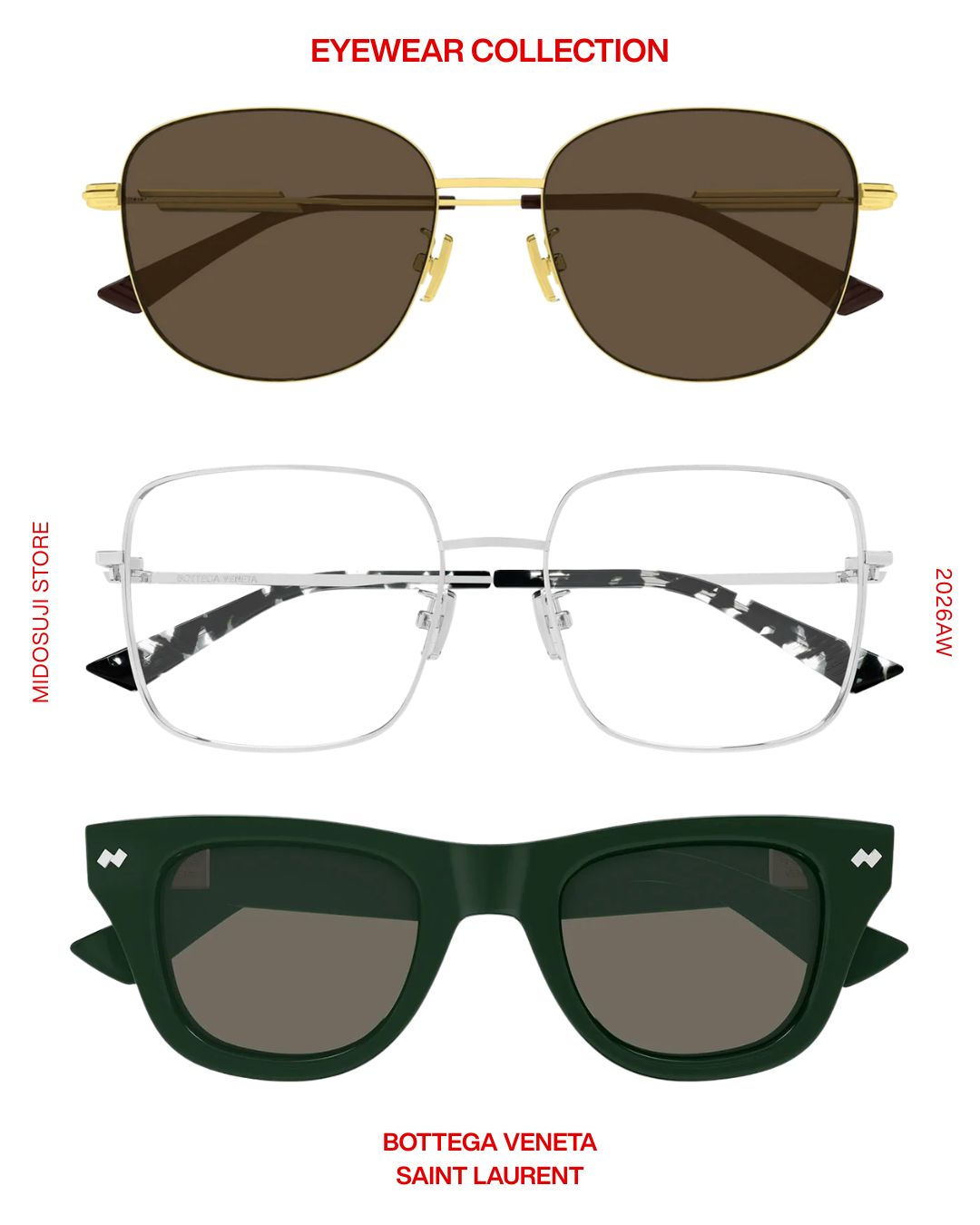 EYEWEAR COLLECTION 2026AW
