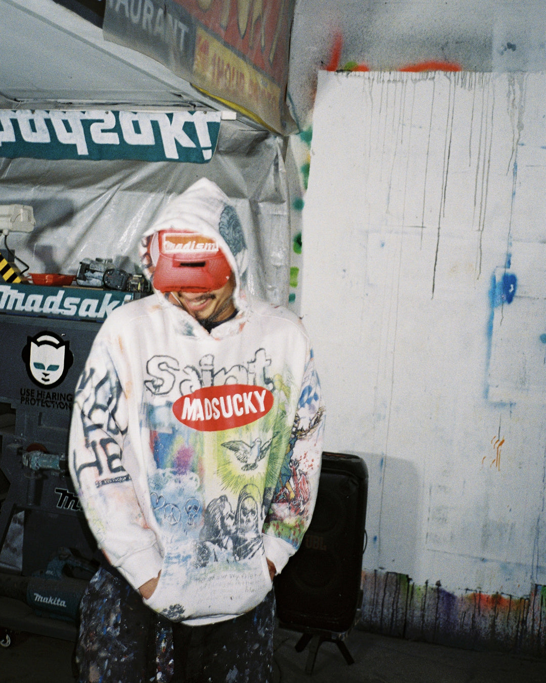 MDS_DBL FACE HOODIE/MADSUCKY