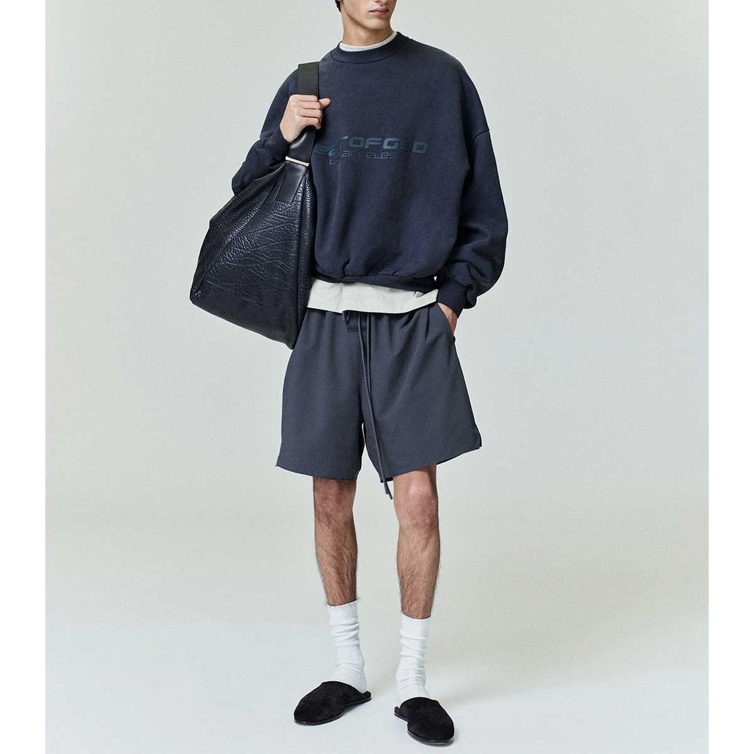 Los Angeles Heavy Fleece Cropped Sweatshirt