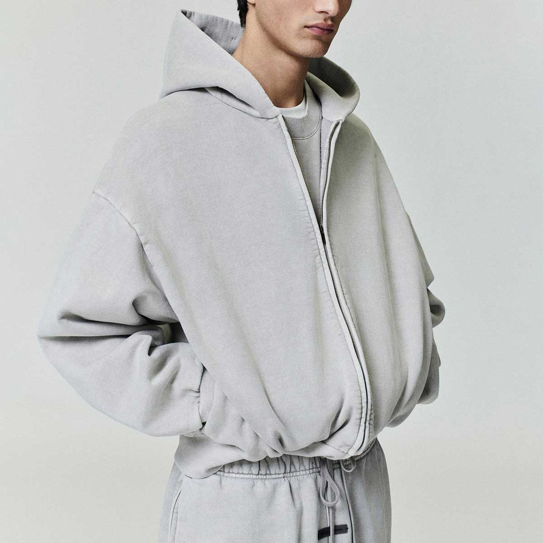 Embroidered Classic Full Zip Hoodie