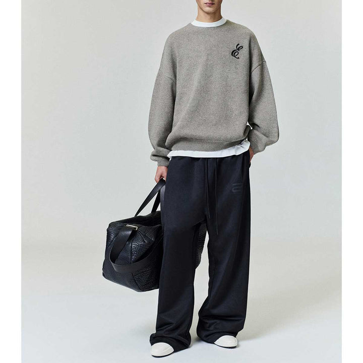 Satin Fleece Lounge Sweatpants