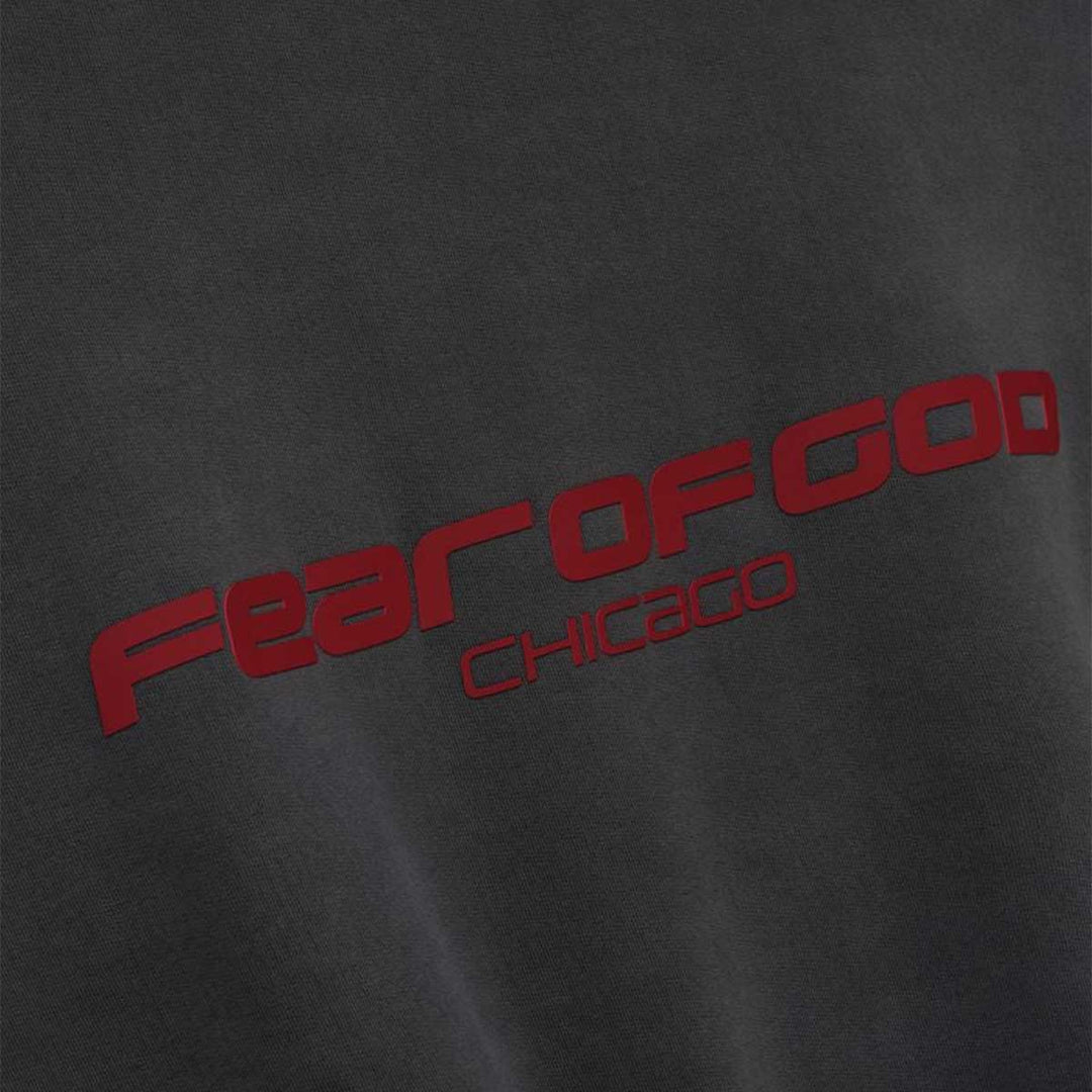 Chicago Heavy Fleece Cropped Sweatshirt