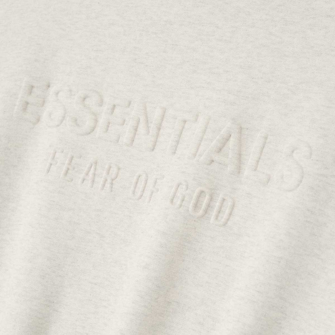 Embossed Classic Crewneck Sweatshirt