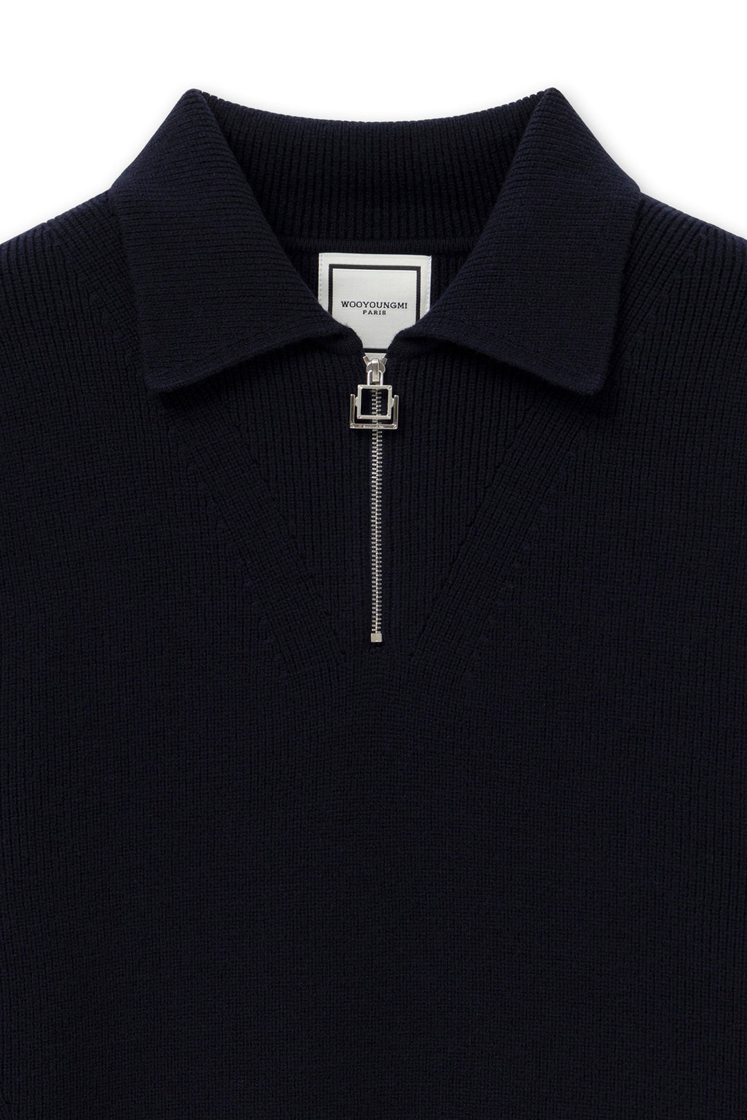 Navy Half-zip Sweater
