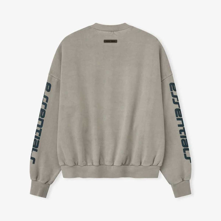 Heavy Fleece Cropped Relaxed Sweatshirt