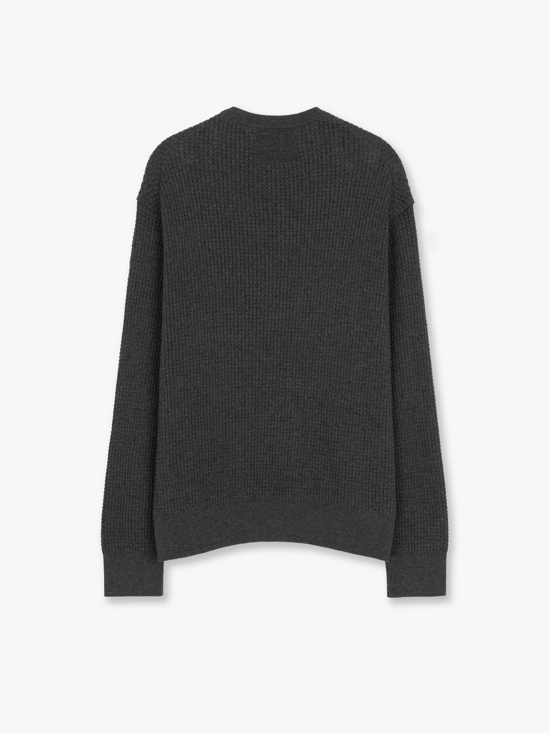 Relaxed Waffle Knit Sweater