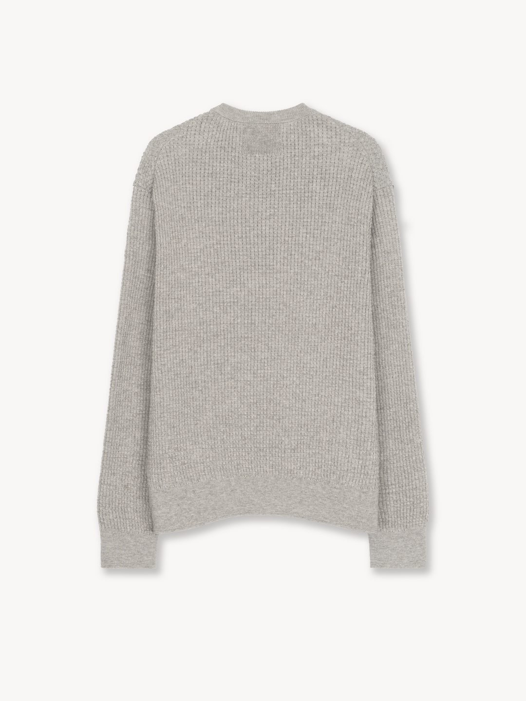 Relaxed Waffle Knit Sweater