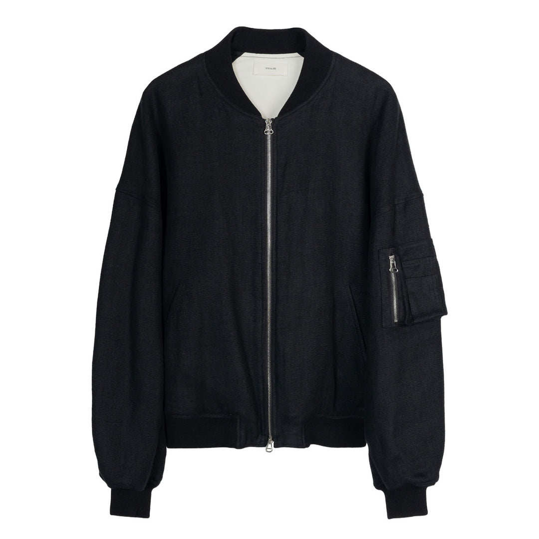 Bale Cocoon Bomber in Linen Viera