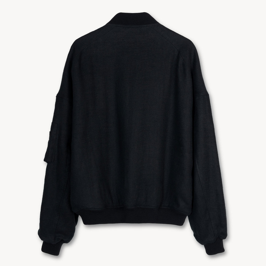 Bale Cocoon Bomber in Linen Viera