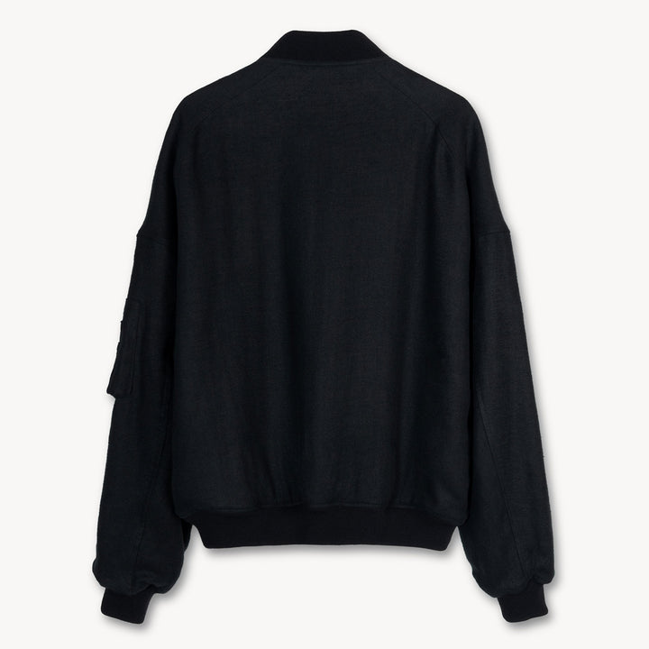 Bale Cocoon Bomber in Linen Viera