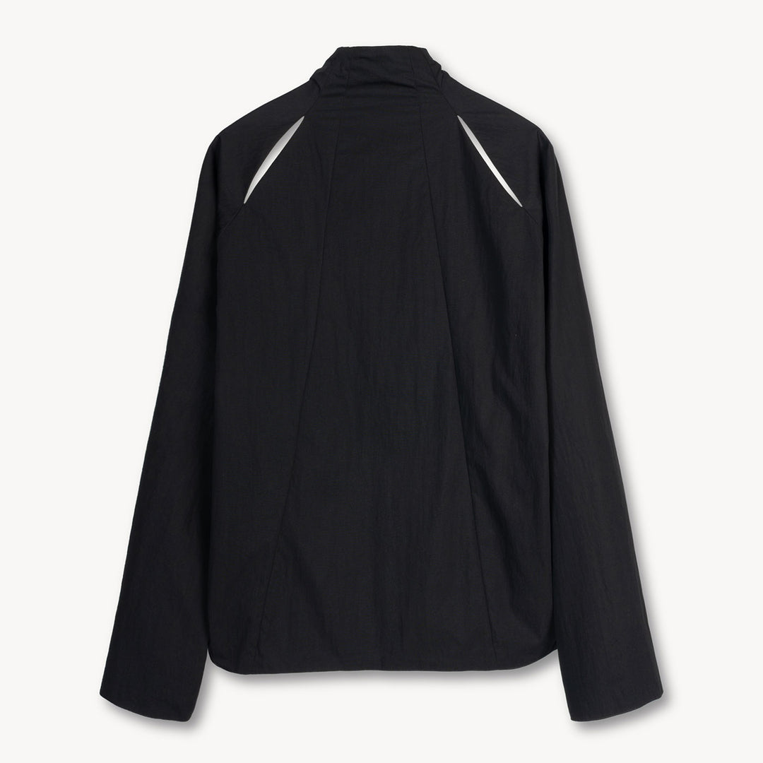 Amali Track Jacket in Cotton/Nylon