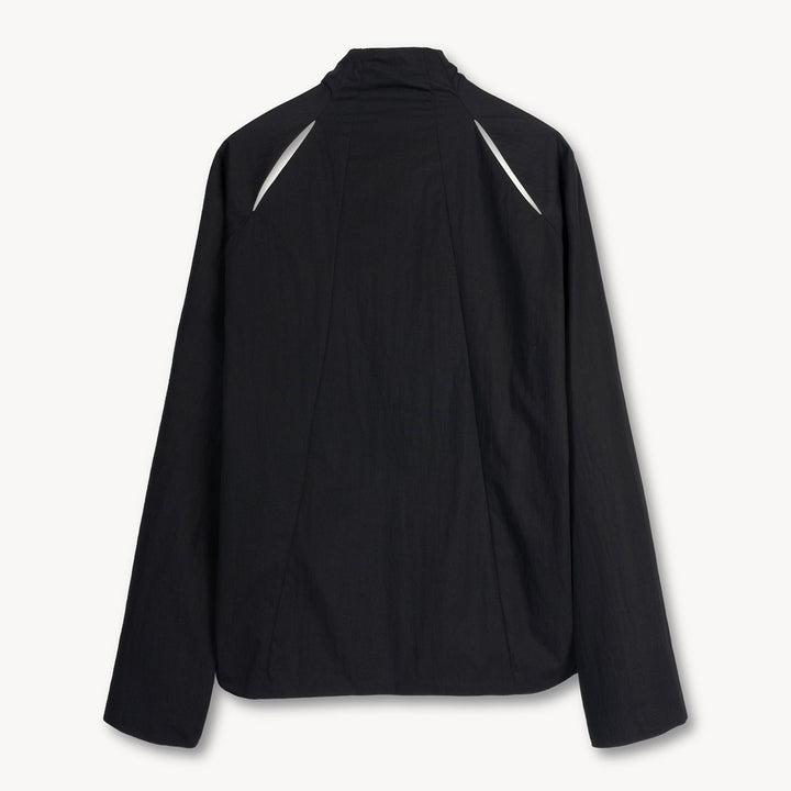 Amali Track Jacket in Cotton/Nylon