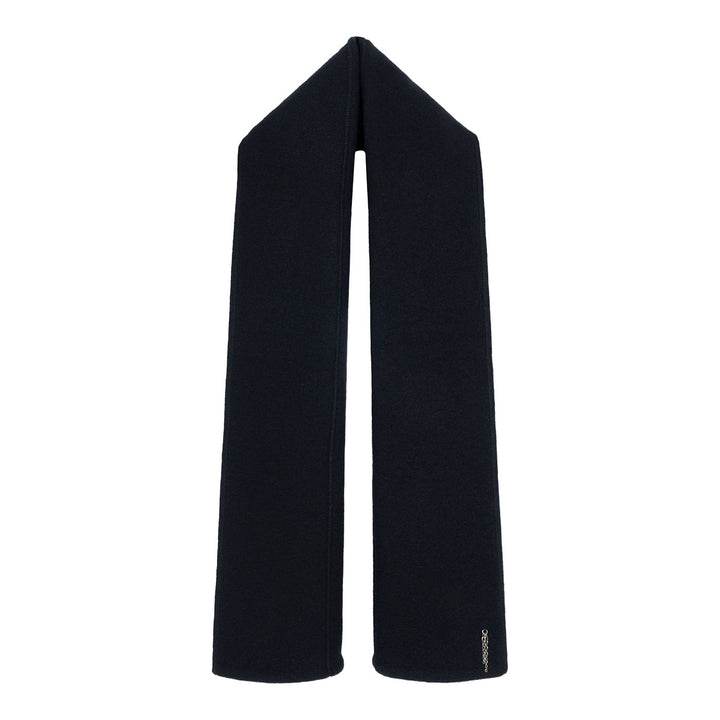 Nova Embellished Scarf in Boiled Wool