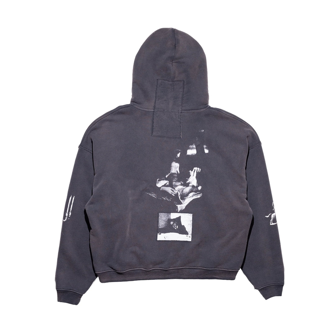 LENIN'S NAP TIME ASSEMBLAGE ZIP HOODIE