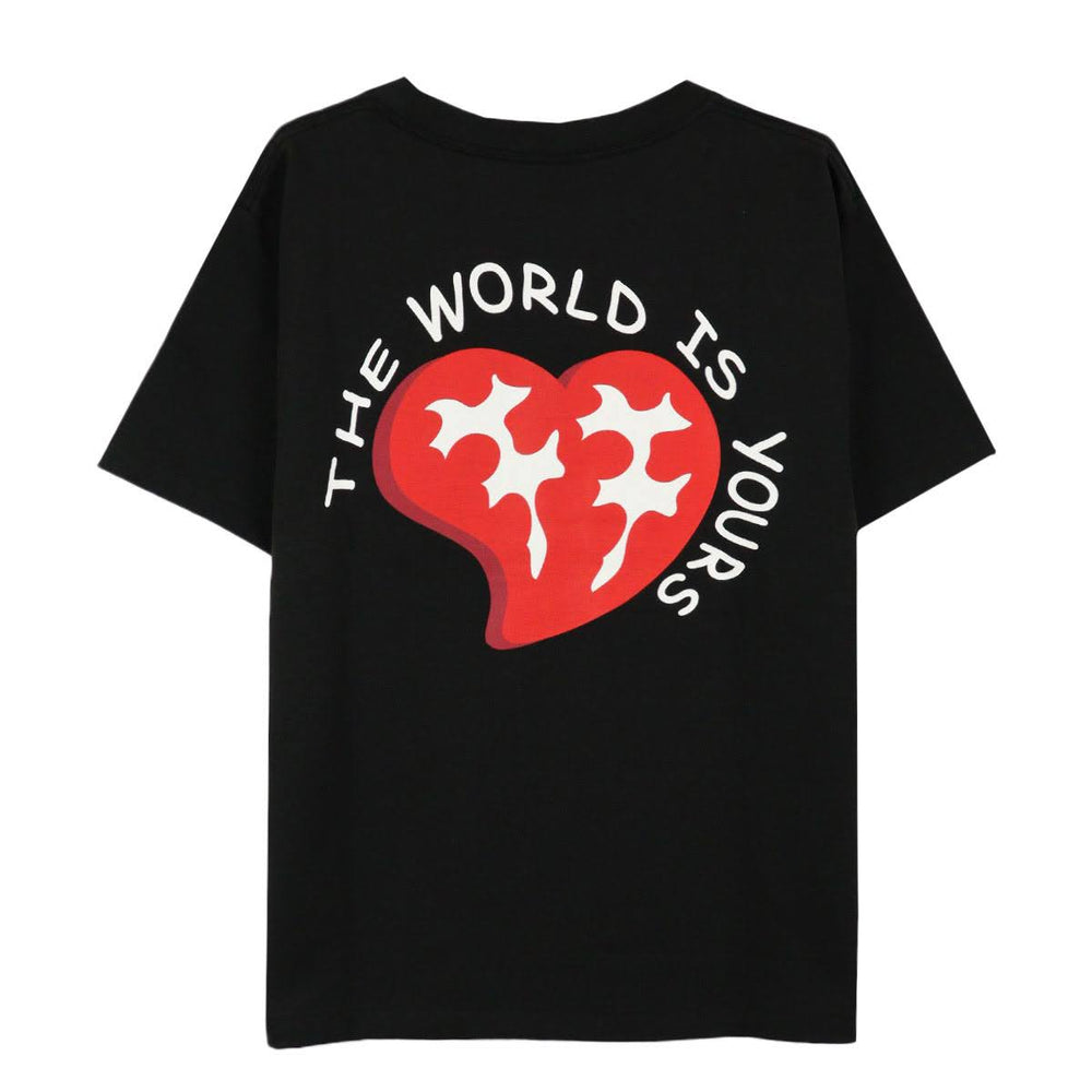 THE WORLD IS YOURS - Heart Paisley T-shirt