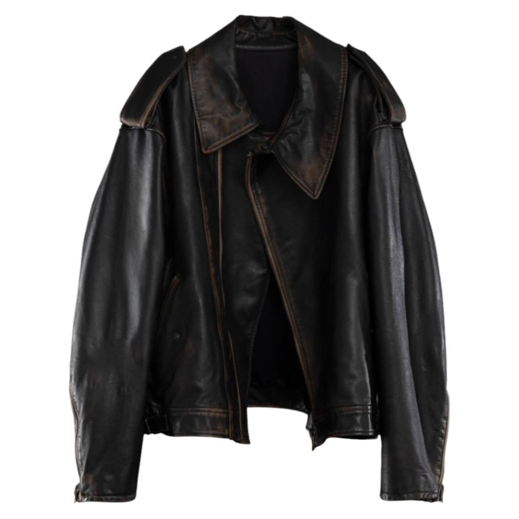 Horse leather riders jacket | Why are you here?