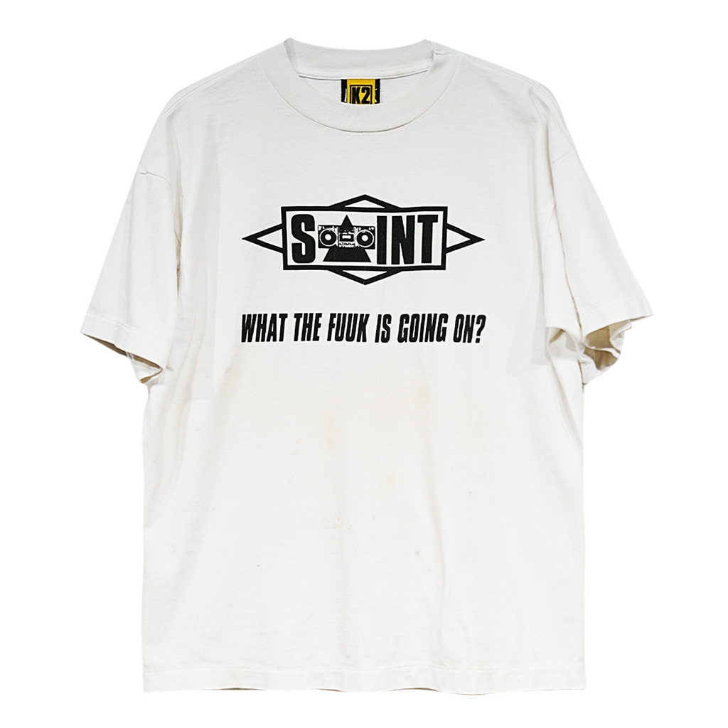 The KLF x SAINT Mxxxxxx (SS T-shirt) | Why are you here?