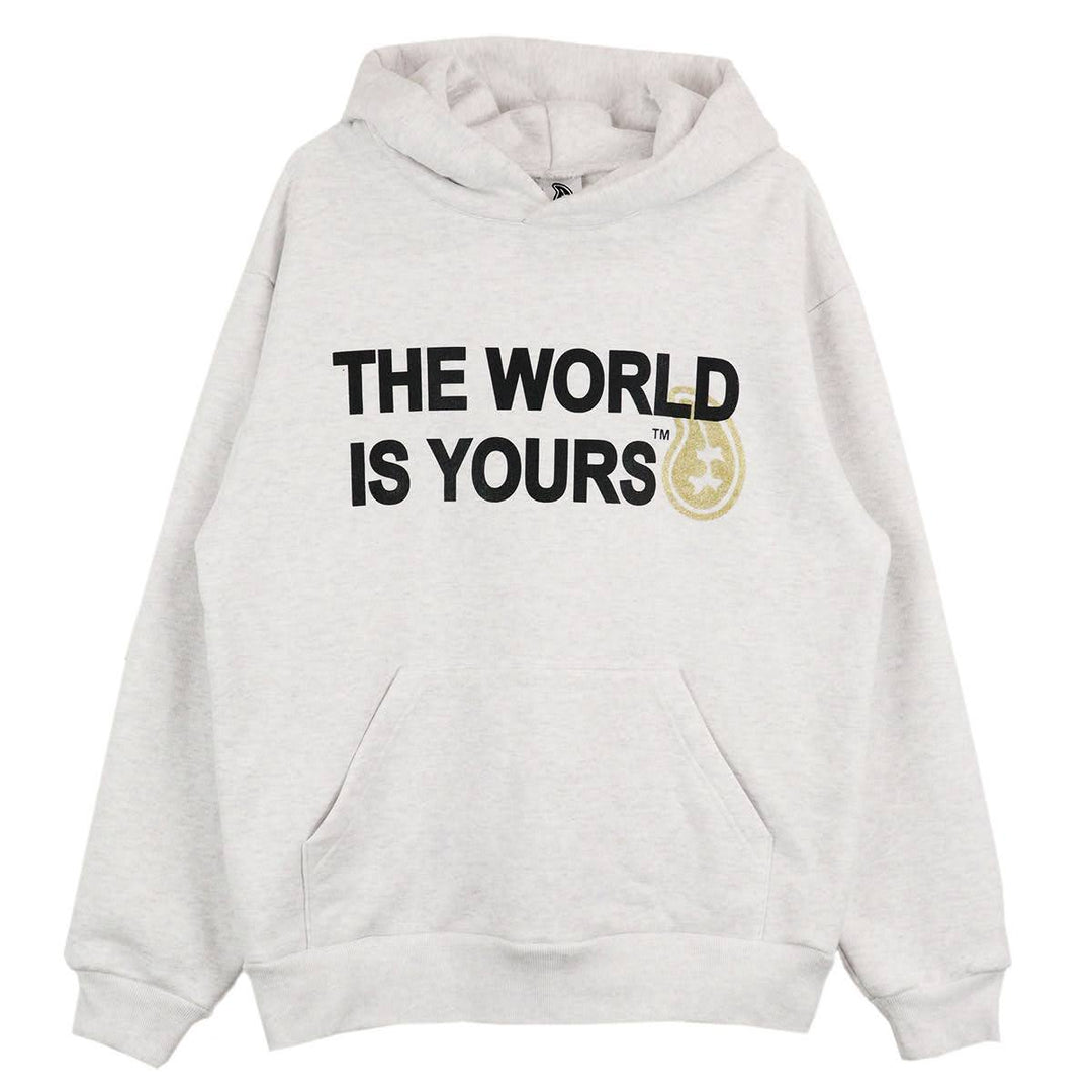 THE WORLD IS YOURS - Logo sweat hoodie