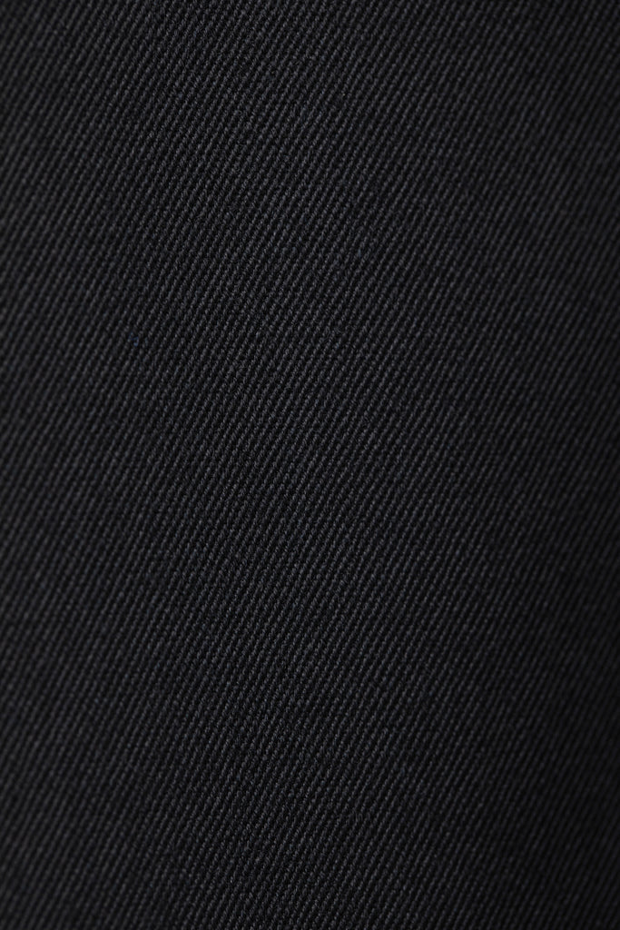 Single-Breasted Jacket in Wool Gabardine