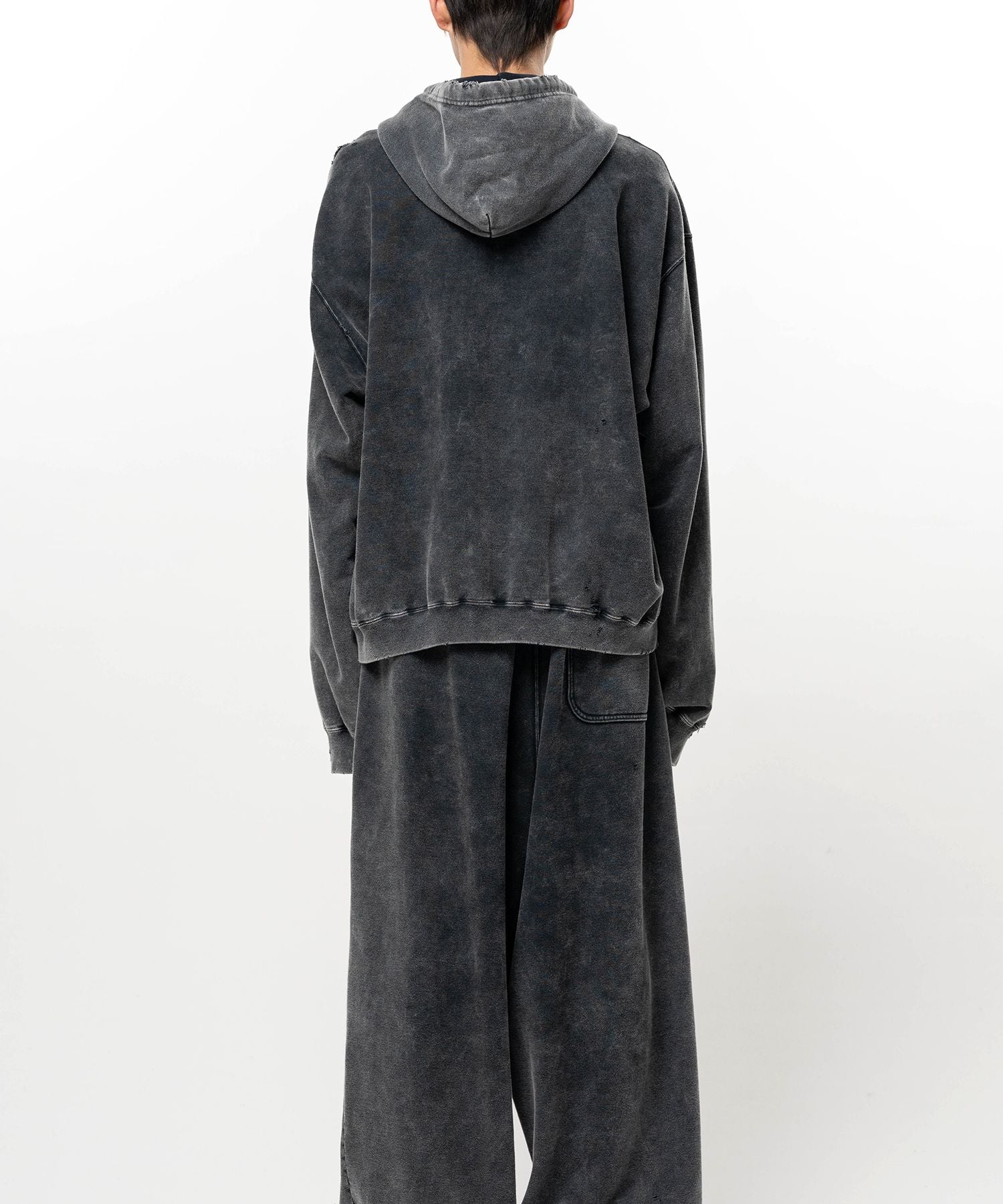 Maison MIHARA YASUHIRO (メゾンミハラヤスヒロ) | Bleached Zip-up