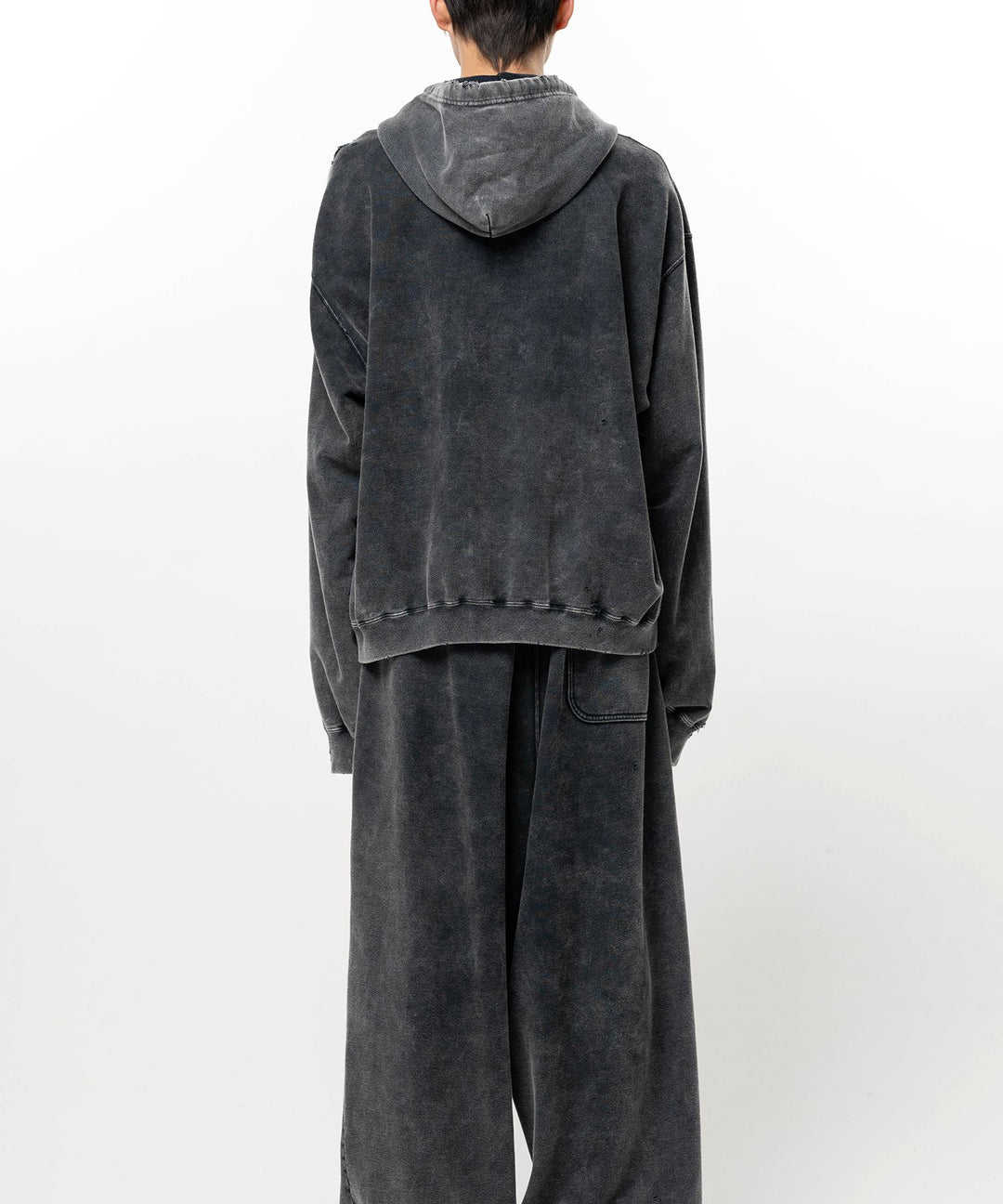 Bleached Zip-up Hoodie
