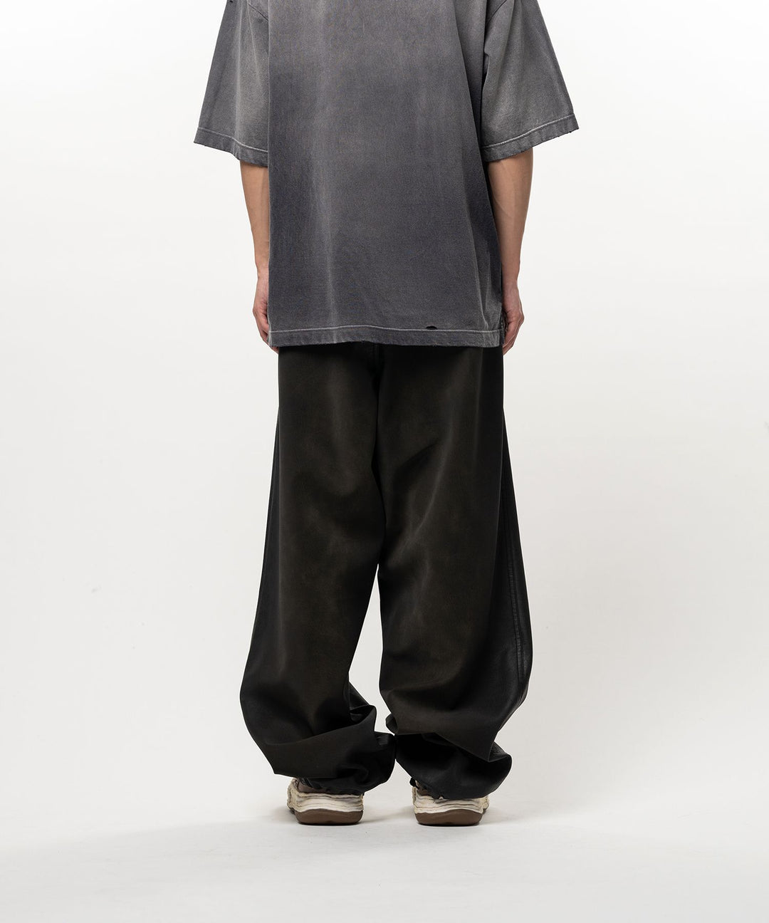 Coated Wide Pants