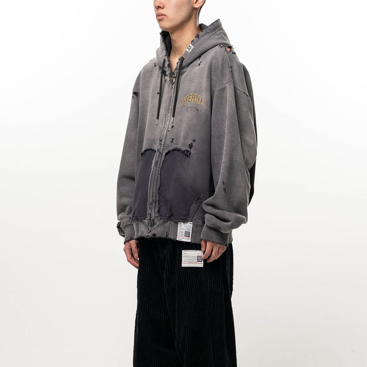 Sun Faded Like Zip-up Hoodie