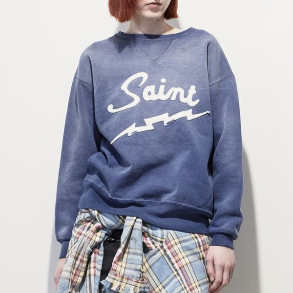 SAINT MICHAEL - CRW-N SWEAT/SAINT